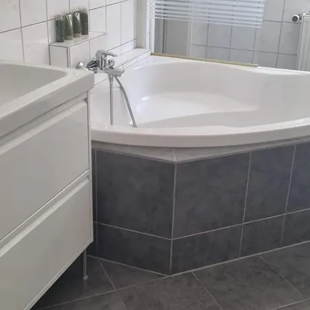 펜션 Idyllisches Kleinstadt Haus 90qm *